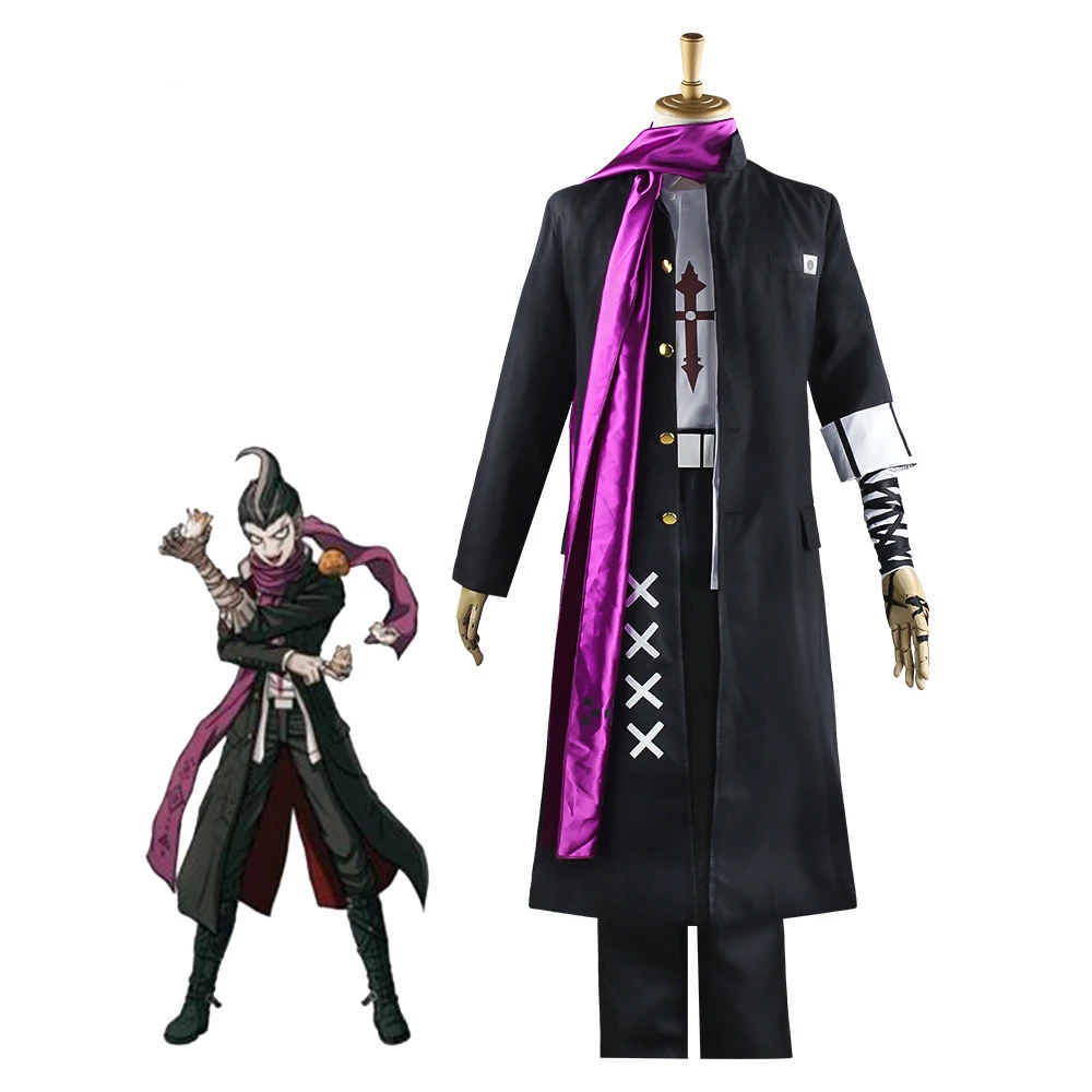 Costume de Cosplay Gundam Tanaka pour Hommes et Femmes, Ensembles Complets, Vêtements de Performance sur Scène, ixde Carnaval d'Halloween, Anime recruté anronpa 2