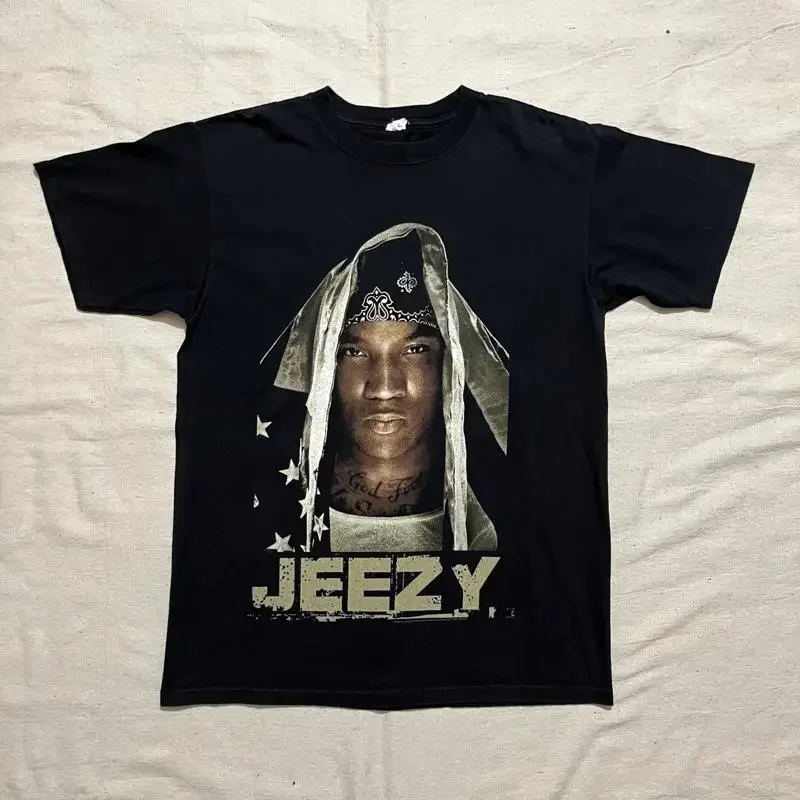 Camiseta Hot Young Jeezy de algodón negro, todas las tallas S 5Xl para fanáticos, Mi126