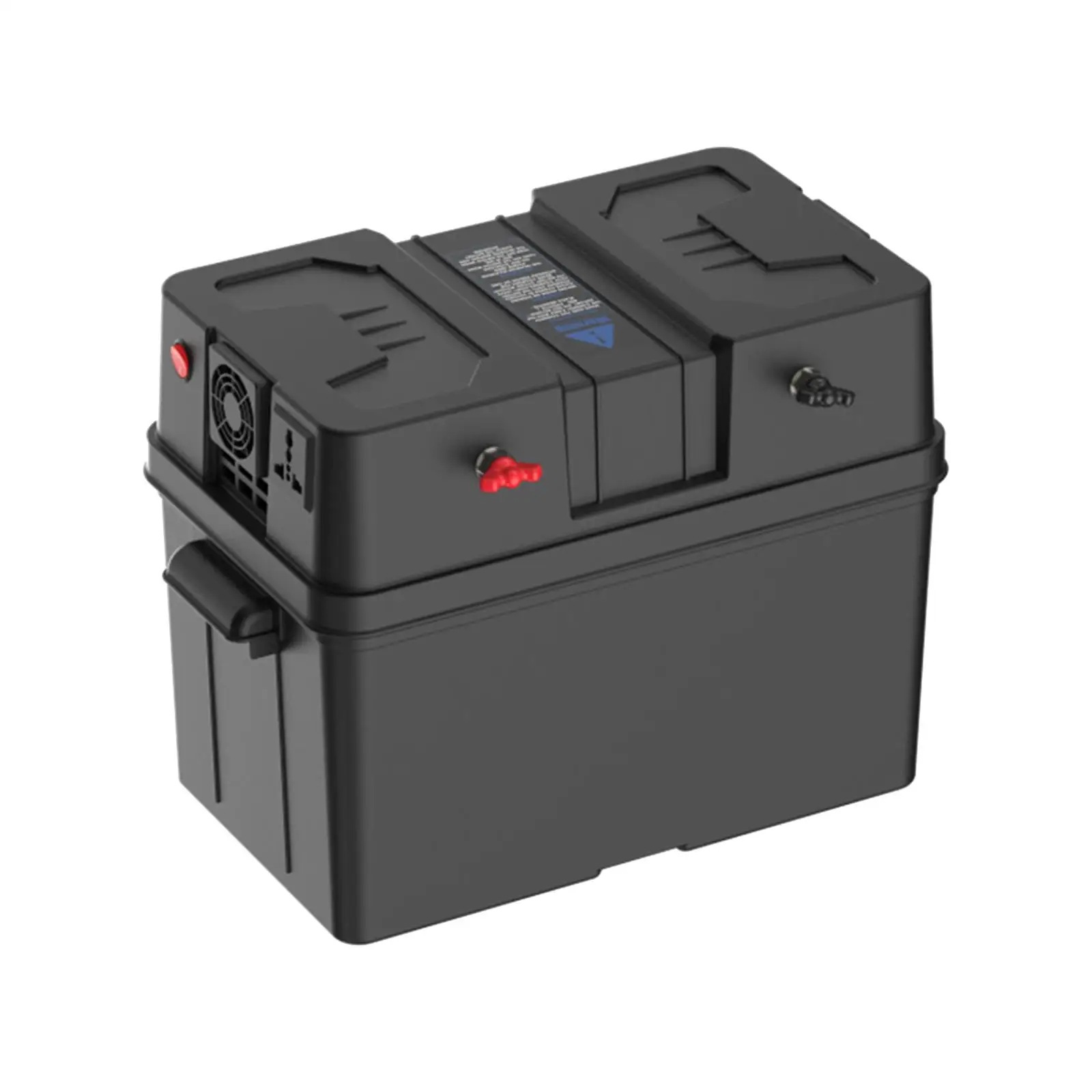 RV Battery Box Portable Smart Marine Battery Box for Marine Truck Boat