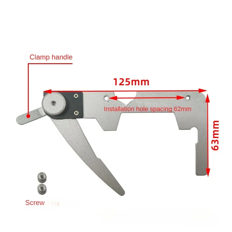 Microscope Accessories Double Layer Mechanical Stage Movable Platform Specimen Pressing Clamp and Sliding Rail Clip