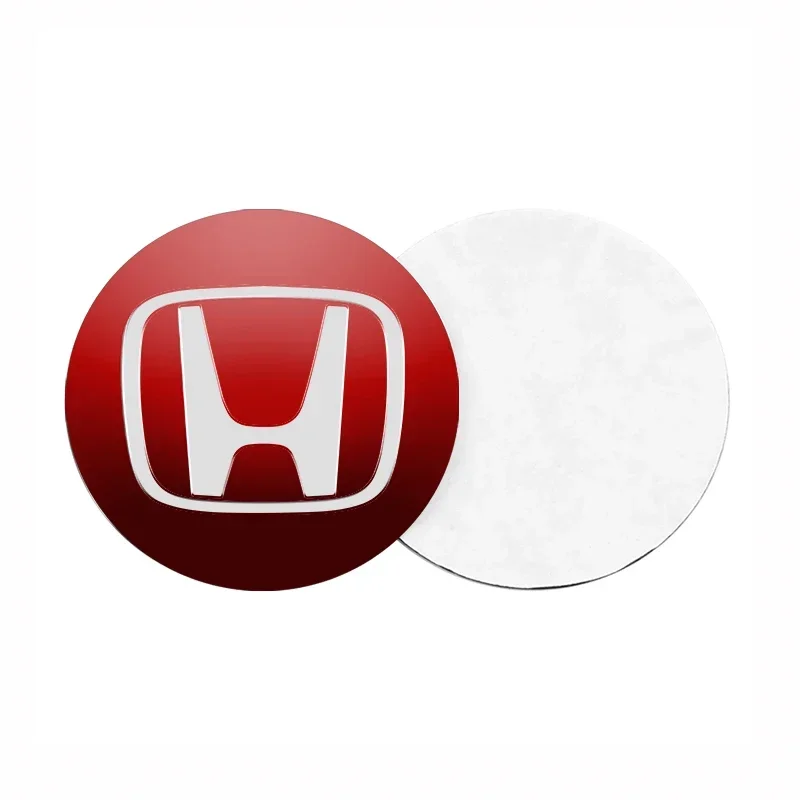 4Pcs 56mm Car Wheel Center Hub Cap Logo Stickers Rim Cover Emblem Styling for Honda Mugen Power Honda Civic Accord CRV Hrv Jazz