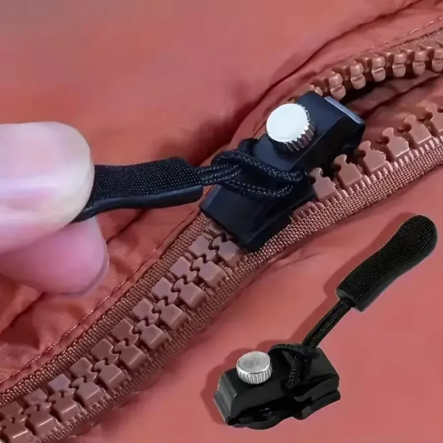 60 Pcs Instant Zipper Universal Instant Fix Zipper Repair Kit Replacement Zip Practical Design Clothing Accessories Zipper Tools