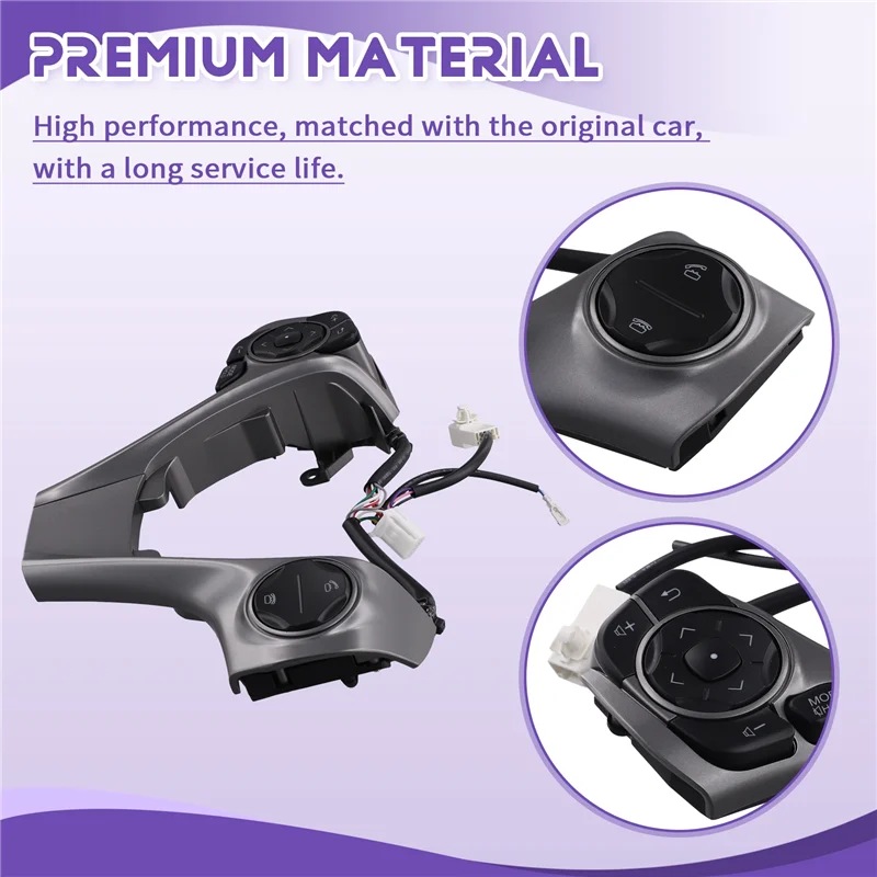 

A02Q-For Toyota Camry 2.0 2.5 Multifunction Steering Wheel Control Switch Combination 2012 2013 2014 2015 2016