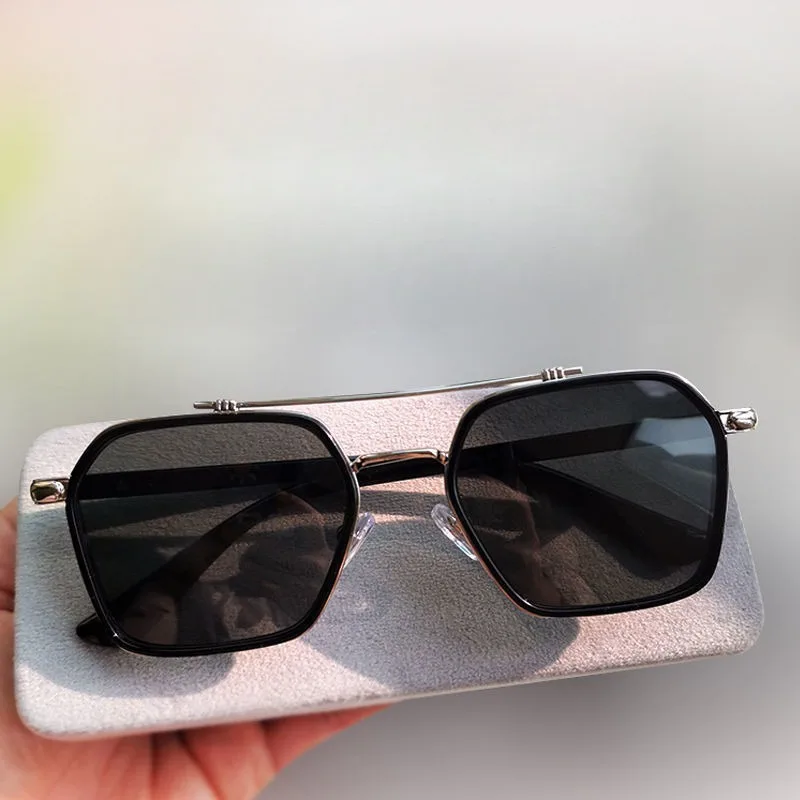 Trendy Anti-UV Sunglasses Men'S Simple Day Night Driver Sun Glasses Women Fashion Vintage Eyewear Shades UV400 Protection