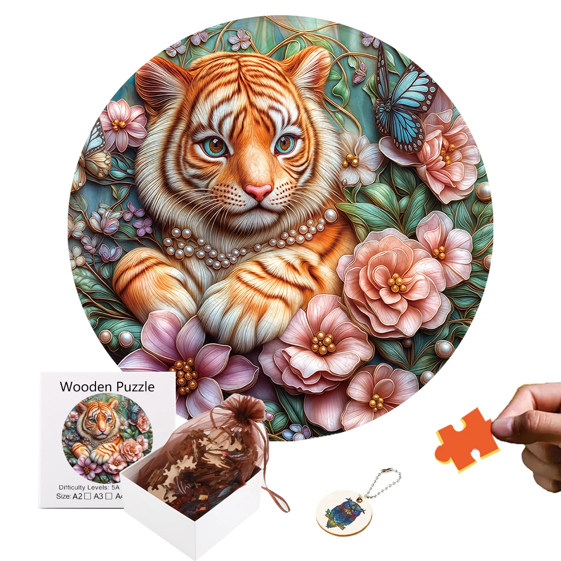 الأطفال لغز خشبي ثلاثية الأبعاد الذكاء الألغاز للأطفال فتاة اللعب هدية عيد الأطفال هواية ألعاب الحفلات لعبة الطاولة بانوراما الألغاز الكبار #1