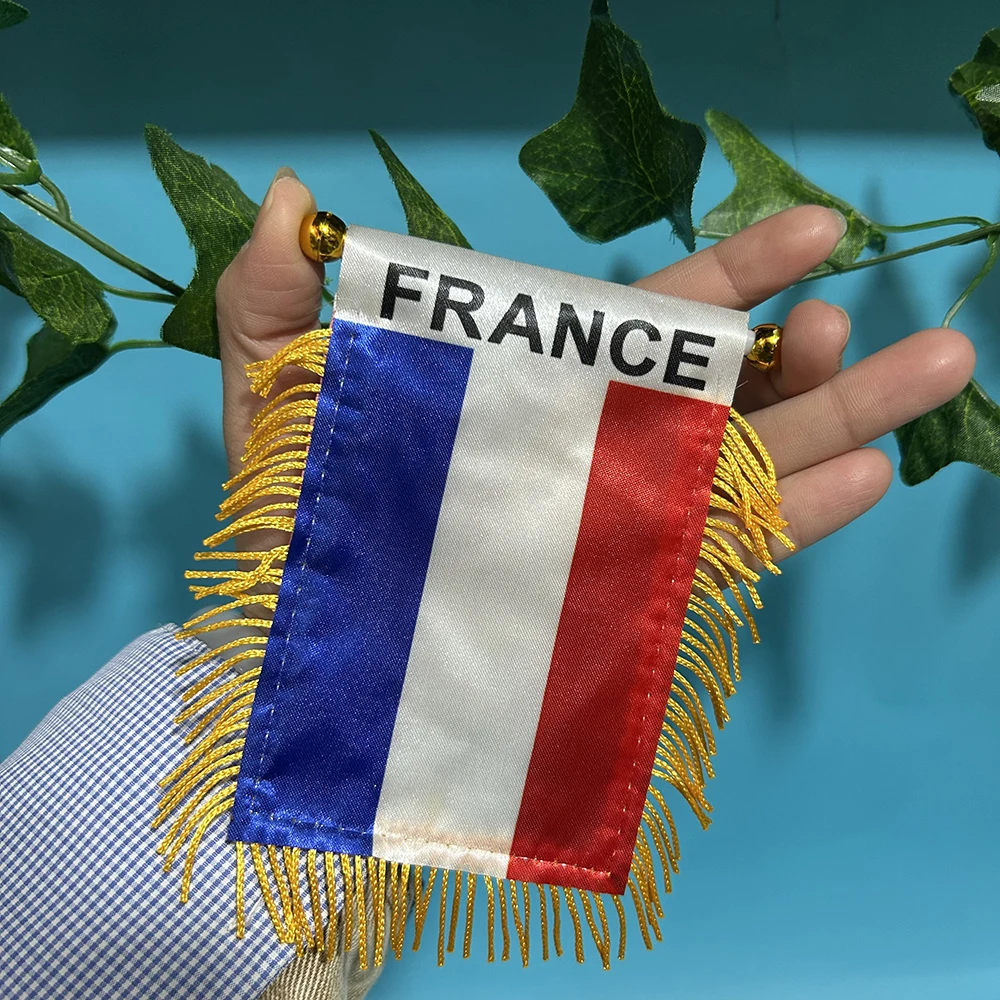 14x21cm France hand flag / string flag / desk flag Polyester 8x12cm France car flag 60x90cm 90X150cm France Flag for Decoration