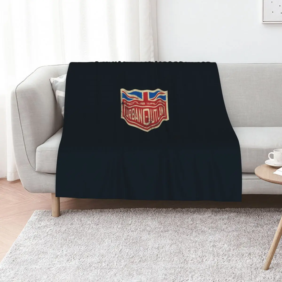 Magnus Walker Urban Outlaw Vintage logo Essential T-Shirt Throw Blanket blankets ands Luxury Brand for winter Nap manga Blankets