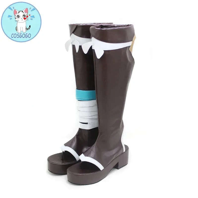 

Игра Genshin Impact Gorou, обувь для косплея, аниме-проект, ботинки из искусственной кожи, костюмы на Хэллоуин, реквизит для взрослых, унисекс, индивидуальный размер, рождественский подарок