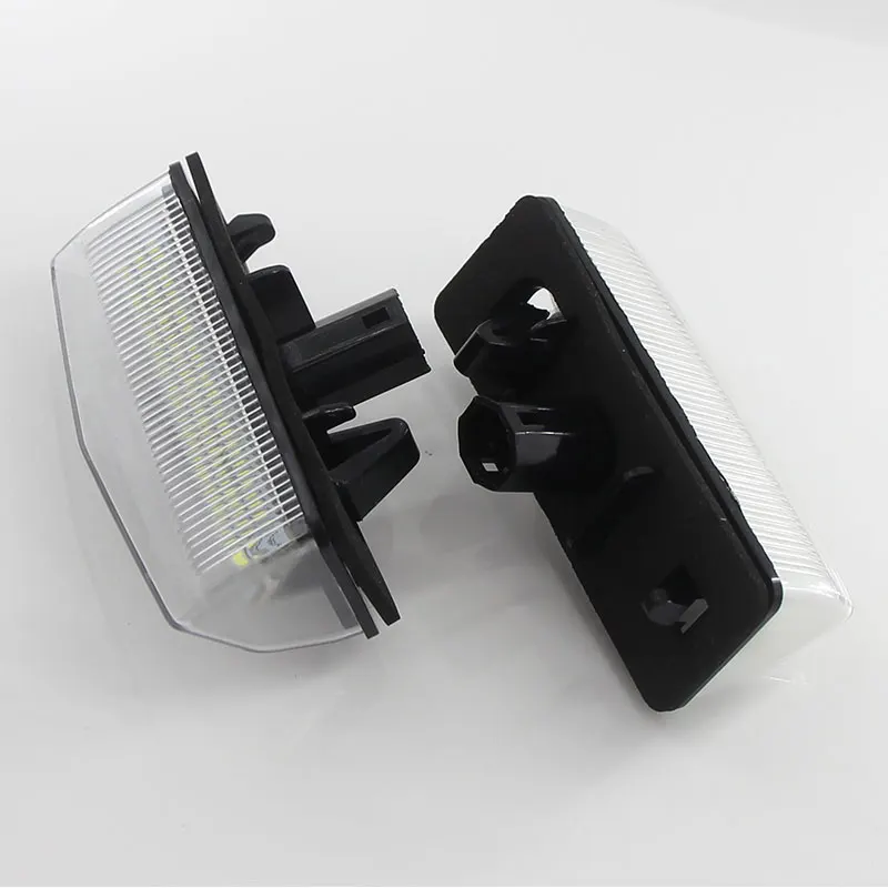 2 Buah untuk Toyota Matrix 2009-2013 untuk Toyota Venza 2008-2013 2014 2015 RAV4 C-HR Lampu Pelat Nomor LED 12V Putih