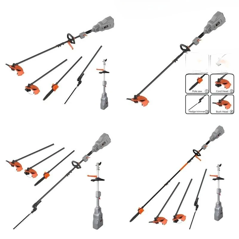 for 4-in-1 900W Cordless Garden Tool Lawn Mower Battery Metal Blades Home Gardens  Factory