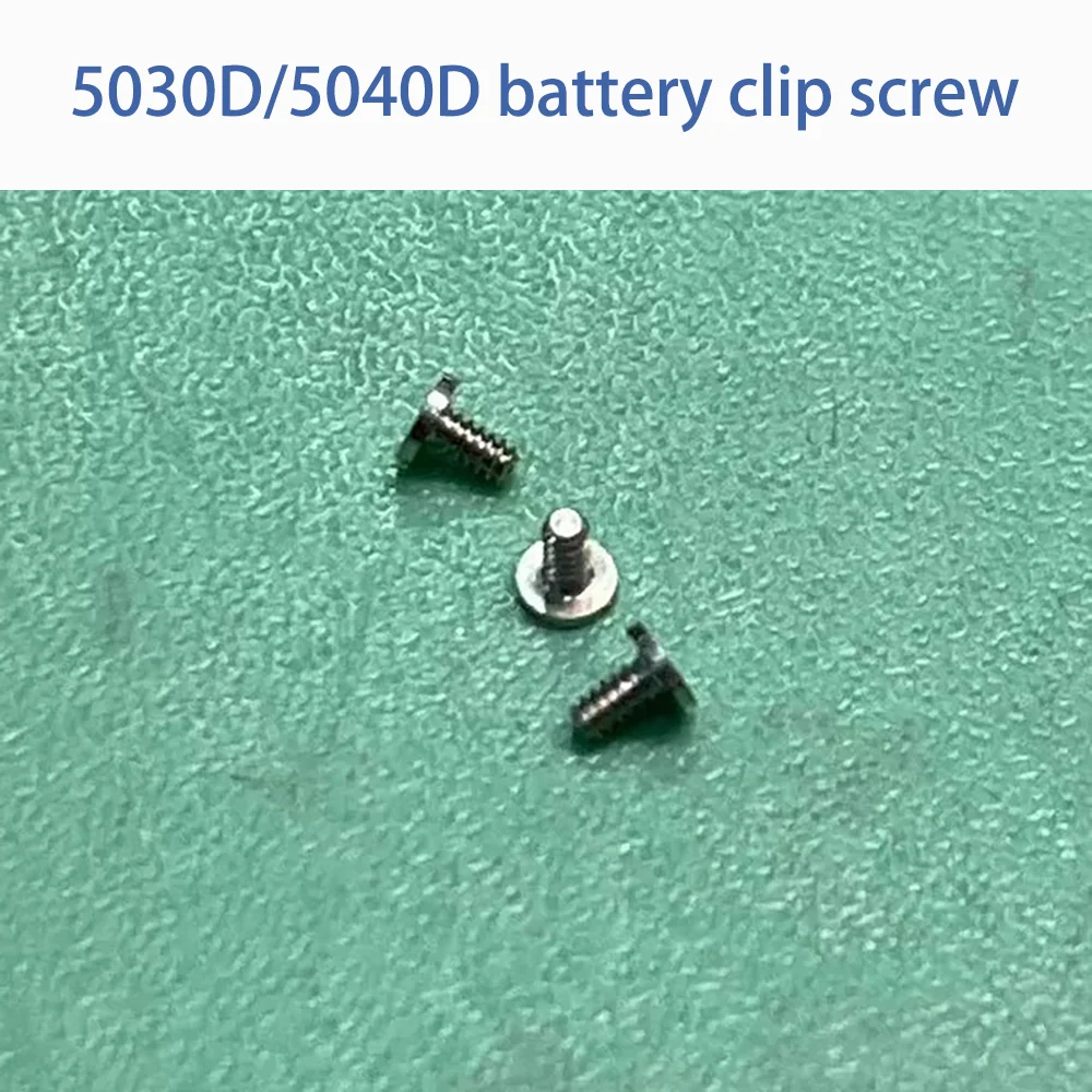 Watch Accessories Battery Clip Screw Suitable for 5030D/5040D Movement Watch Repair Parts Contact Plate Screw