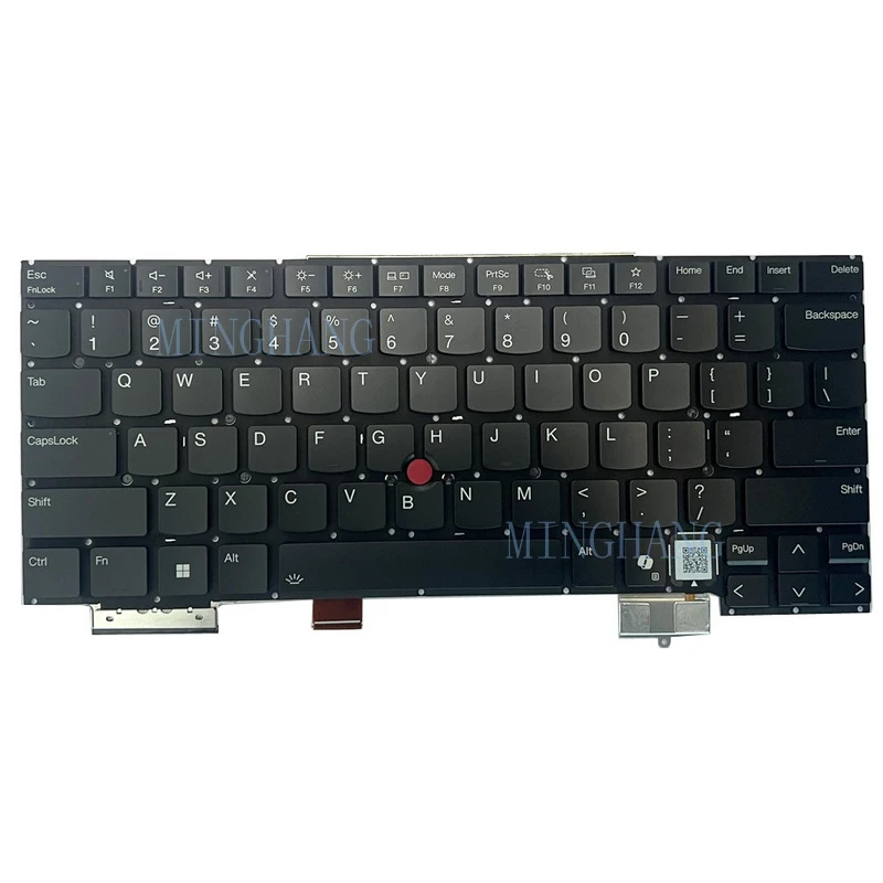 

M M US Black Keyboard Backlight For Lenovo ThinkPad X1 Carbon 13th Gen 21NS 21NT