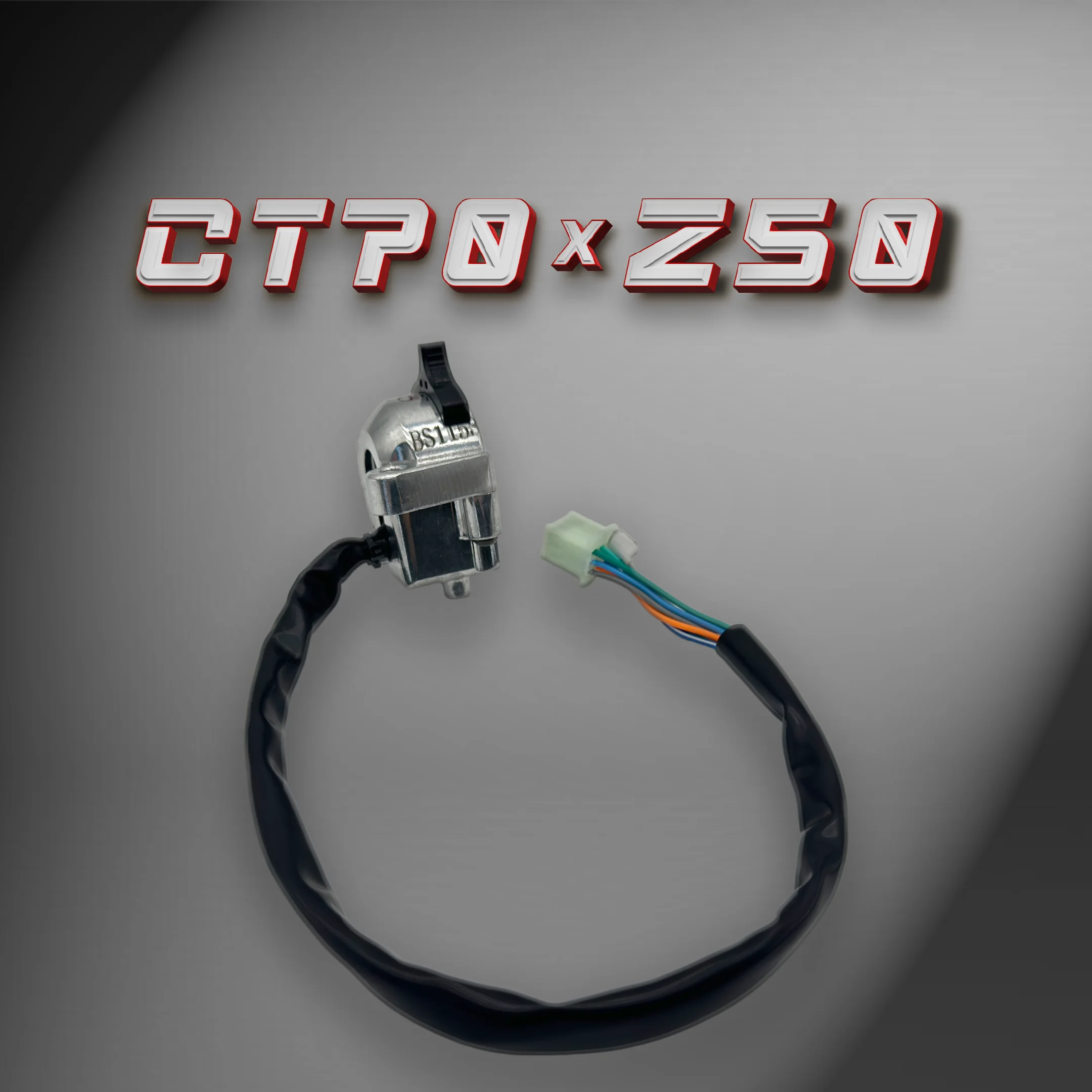 CT70 Z50 Left Handlebar with Horn Button and High/Low Light Switch Motorcycle Left Hand Grip Switch for DAX CT70 Monkey Z50