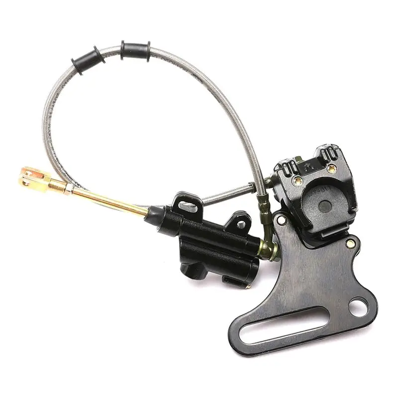 Multi-Purpose 15Mm Motorcycle Rear Disc Brake Assembly Caliper Cylinder For 125Cc 140Cc Scooter Dirt Pit Bike ATV Gokart Spare P
