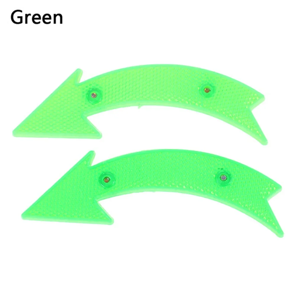 AliExpress TOOPRE Remove Without Tools Wide Range Of Uses Bike Reflectors Bicycle Accessories Green Plastic Red White