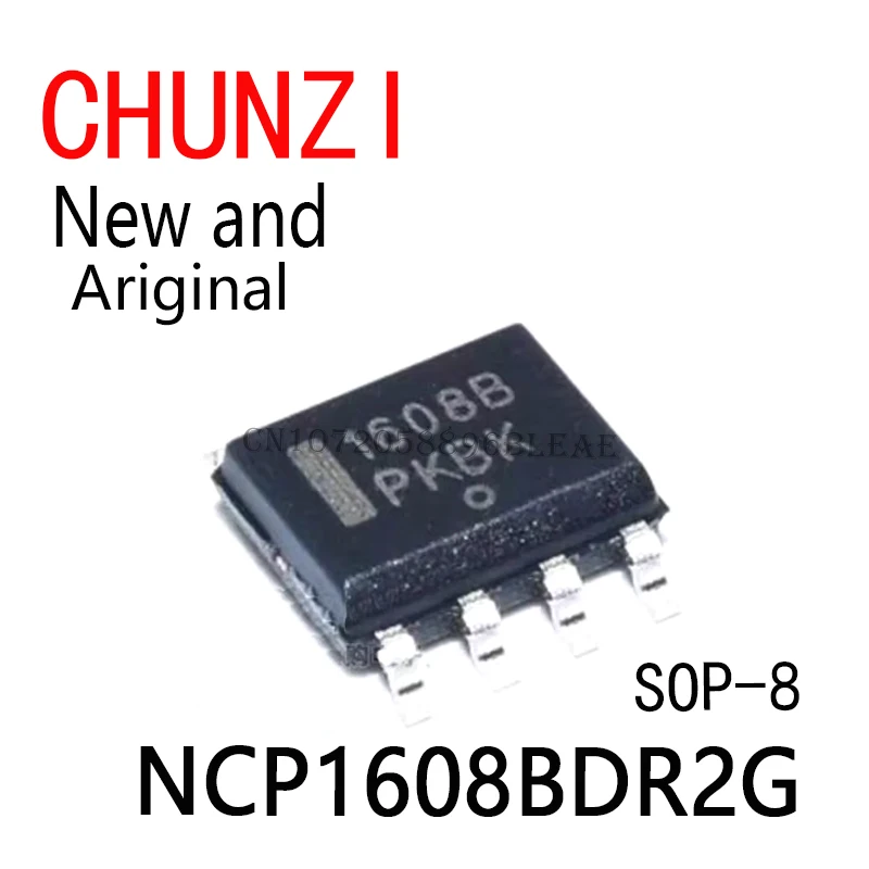 10PCS New and Original SMD 1608B NCP1608 NCP1608B NCP1608BDR SOP-8 NCP1608BDR2G