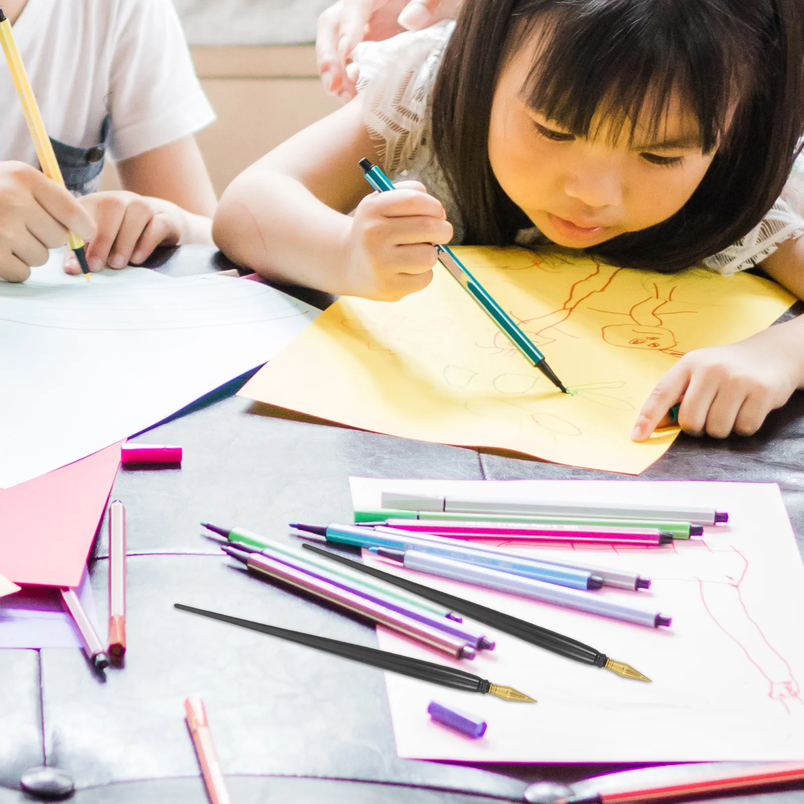 8Pcs Pens Creative Fine Tip Outlining Markers for DIY Projects Card Making Drawing Tools Outlining Markers