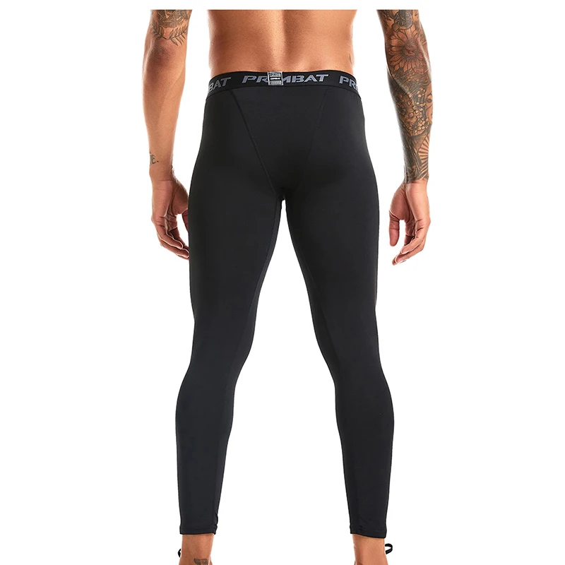 Leggings de compressão de alto desempenho para homens, calças justas, melhor desempenho em corrida, conforto