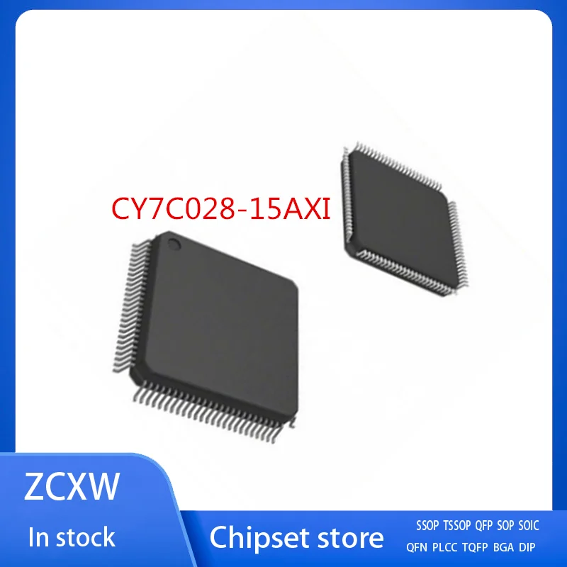 

1PCS/LOT NEW CY7C028-15AXI CY7C028 CY7C028V-20AI CY7C028V-20AXI CY7C028V TQFP-100