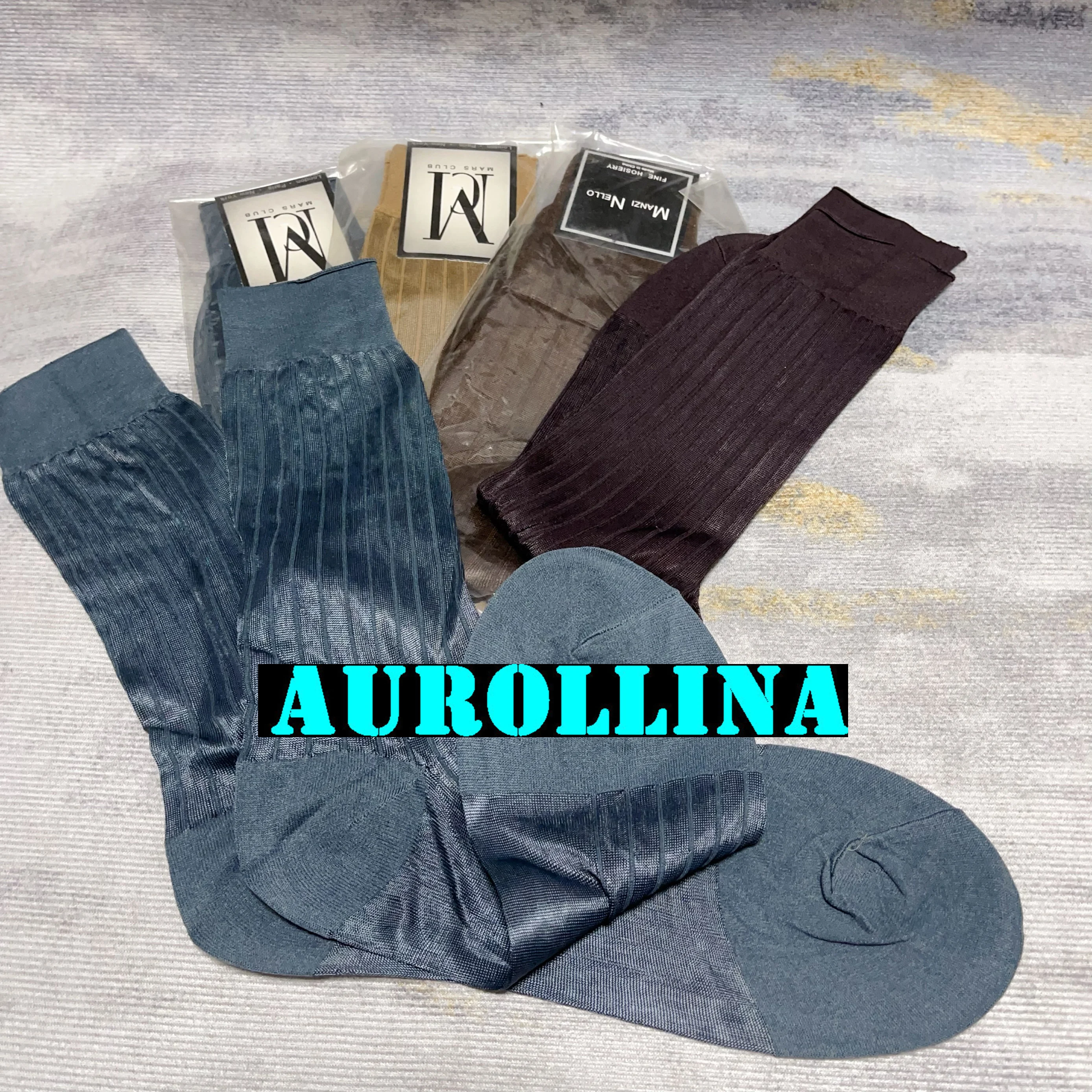 Chaussettes Rares et Fines pour Homme, Style Rétro, Tenue d'Affaires