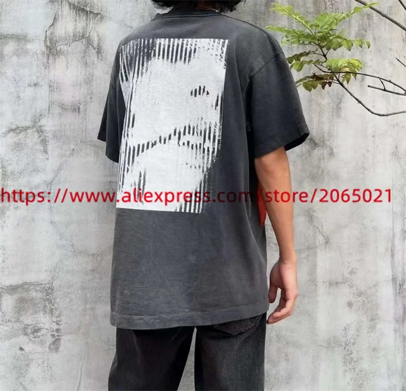 غسلها سانت تي شيرت الرجال النساء الإصدار الأعلى ريترو تي شيرت المحملة القمم #5