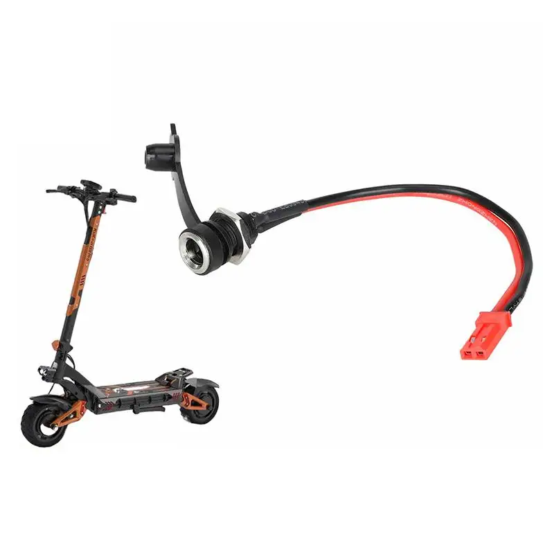 

Зарядный порт для самоката (1 шт.) с разъемом DC 5.5x2.1 мм, кабель для зарядки, сменный аксессуар G3 G4 для KuKirin