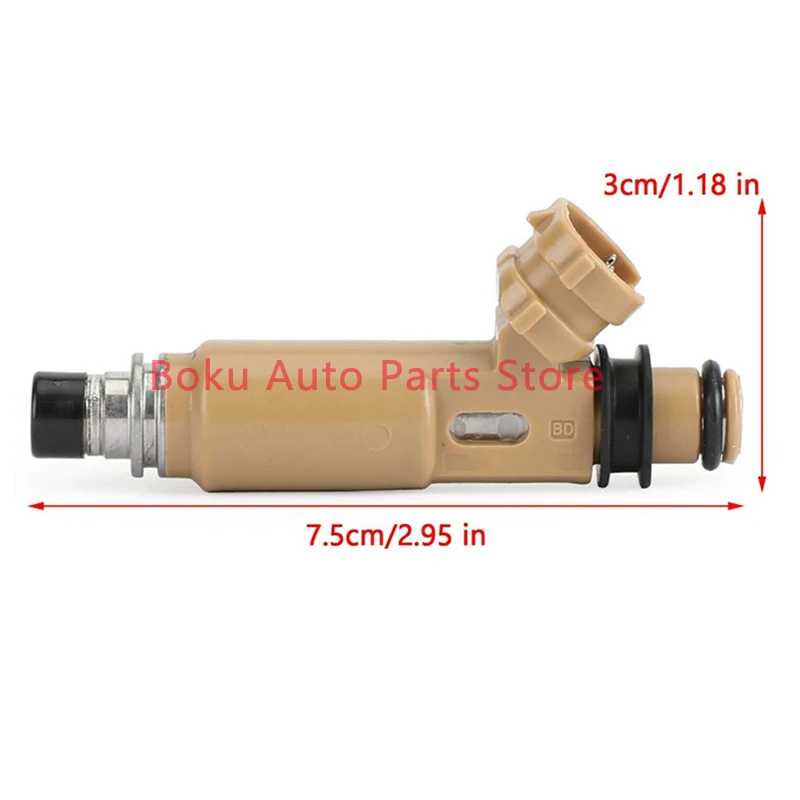 23250-74170 4 pieces For Toyota Camry ST210 Corona RAV4 fuel injector 23209-74170