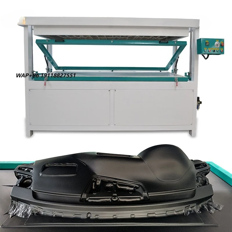 Vacuum Activated Coating Wrapping Covering Machine Car Handle Armrest Box Door Panel Console Dashboard Wrapping Vacuum Forming