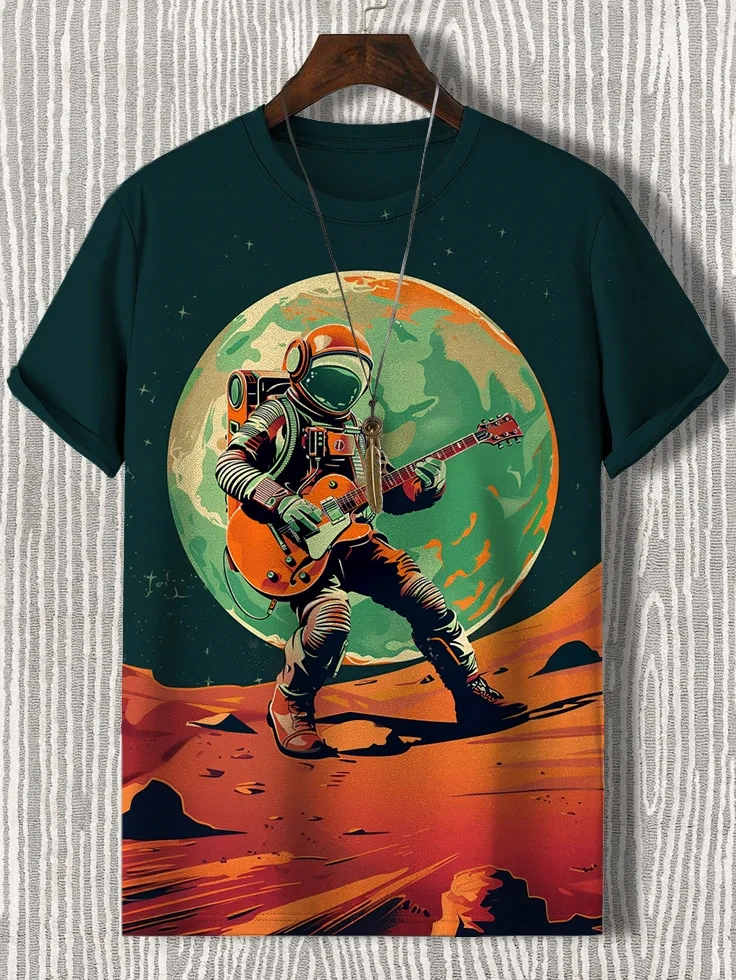 Männer Santa Claus Lustige Gedruckt T Shirt Kurzarm T-shirts Y2k Tops 3D Druck Oansatz Mode Sommer Casual männer Kleidung t-shirts