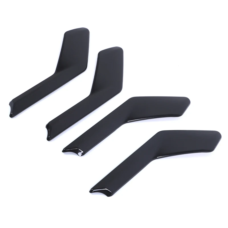 4 قطعة ABS ألياف الكربون لسيارات BMW 5 Series G60 2024-2025 + غطاء مقبض الباب الداخلي للسيارة لاصقة تزيين حماية الملحقات