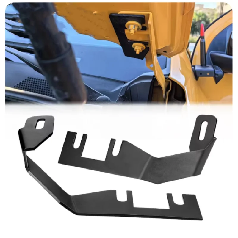 NEW Applicable to the Modification of A-pillar Light Hood LED Spotlights and Fog Lamp Brackets for 2023-2024 Ford Ranger