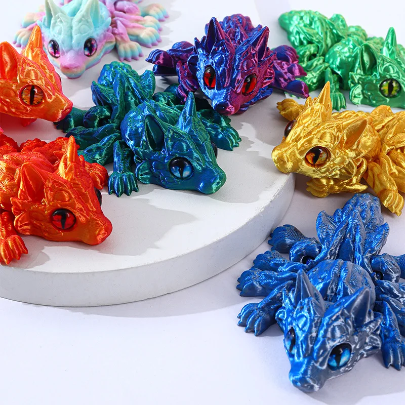 10 سنتيمتر ثلاثية الأبعاد الطباعة العنكبوت الذئب لعبة محاكاة الرعب العنكبوت الذئب ألعاب حيوانات الشكل المفاصل المنقولة هالوين الديكور الاطفال الهدايا #6