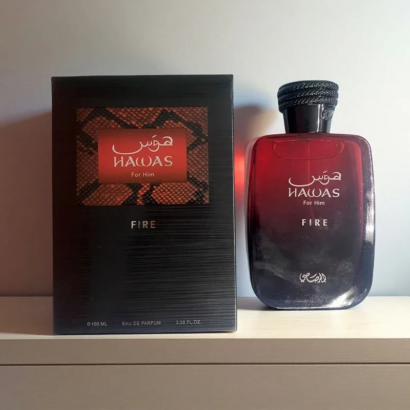 عطر RASASI Hawas Flame للرجال، 100 مل، بخاخ سائل أو دو بارفان، عطر يدوم طويلاً يلتقط أناقة الذكور و #3