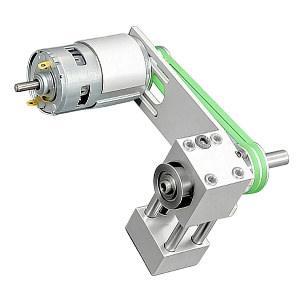 Table Saw Spindle Assembly for Home DIY Use with Metal Bearing Seat Shaft Lifting Mechanism and Adjustable Height Support
