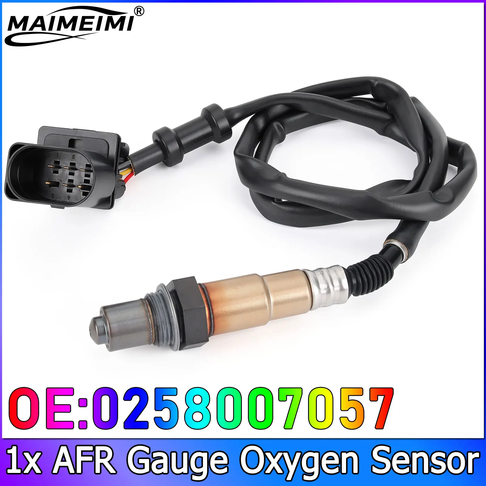  0258007057  AFR Air Fuel Ratio Gauge Sensor 17014 LSU4.2 Wide-Band O2 Sensor AFR Upstream For VW For Jetta 1.8L-L4