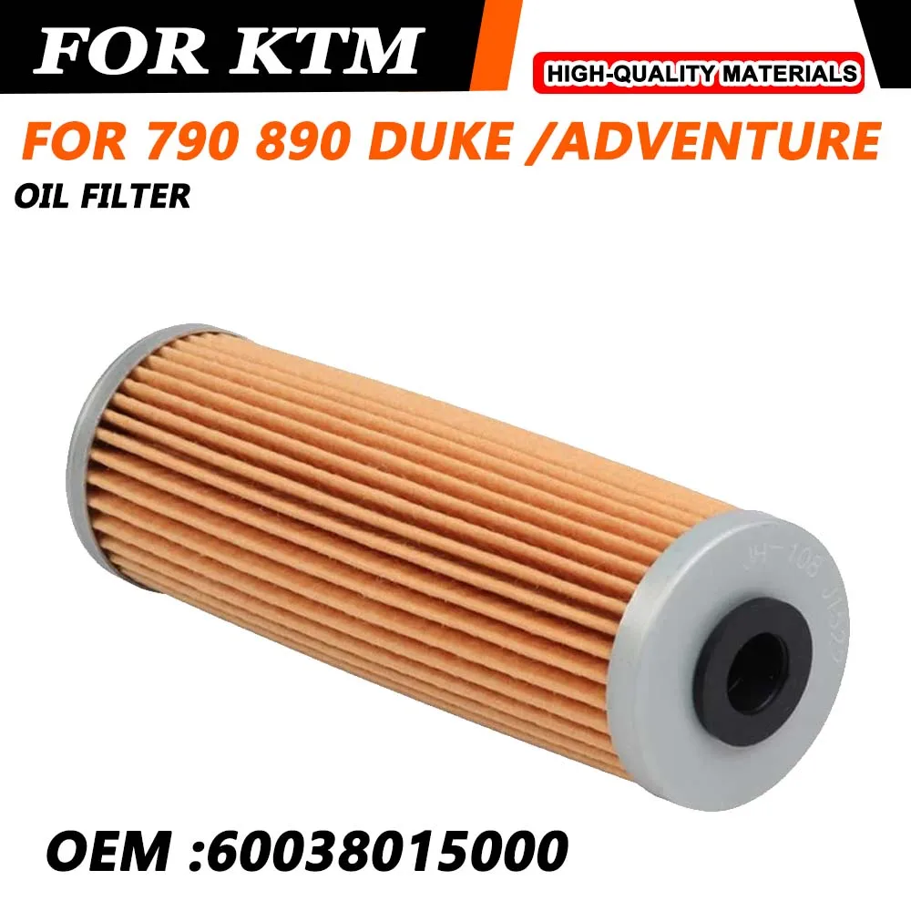 Motorcycle Oil Filter Gas Fuel For KTM 790 Adventure R Rally 2019 - 2021 790 Duke Duke790 For KTM 890 Adventure R Duke 890 2021