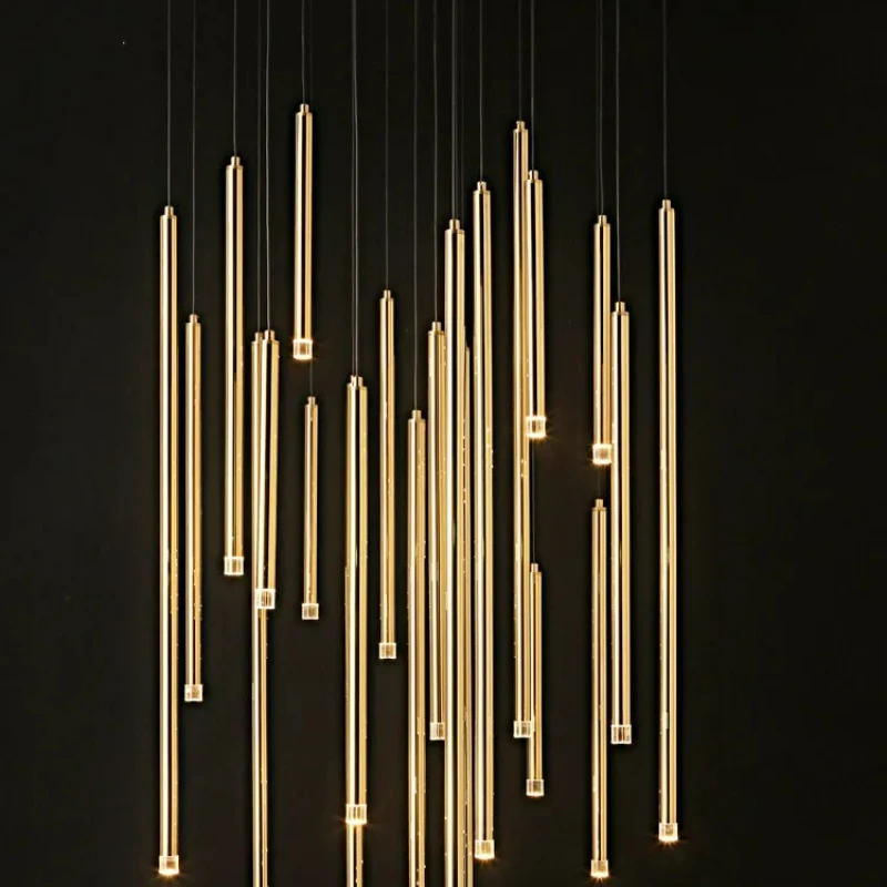 

Nordic Minimalism LED Pendant Light for Living Dining Room Food Tables Bedroom Stairs Chandelier Home Decor Light Fixture