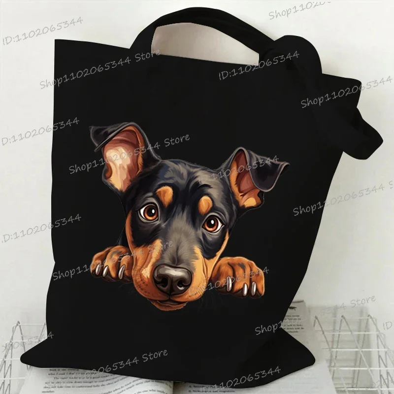 2024 New Women\'s 3D Anime Dog Handbags Funny Fashion Animal Dog Series Commuting Shoulder Bag Leisure Dog Lover Y2K Tote Bag