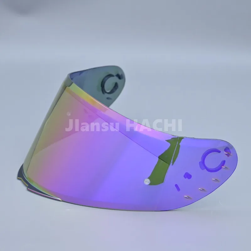 Visor helm sepeda motor Anti-UV PC, lensa visor Model v14 bening asap gelap pengganti untuk MT V-14 Rapide Targo Blade 2