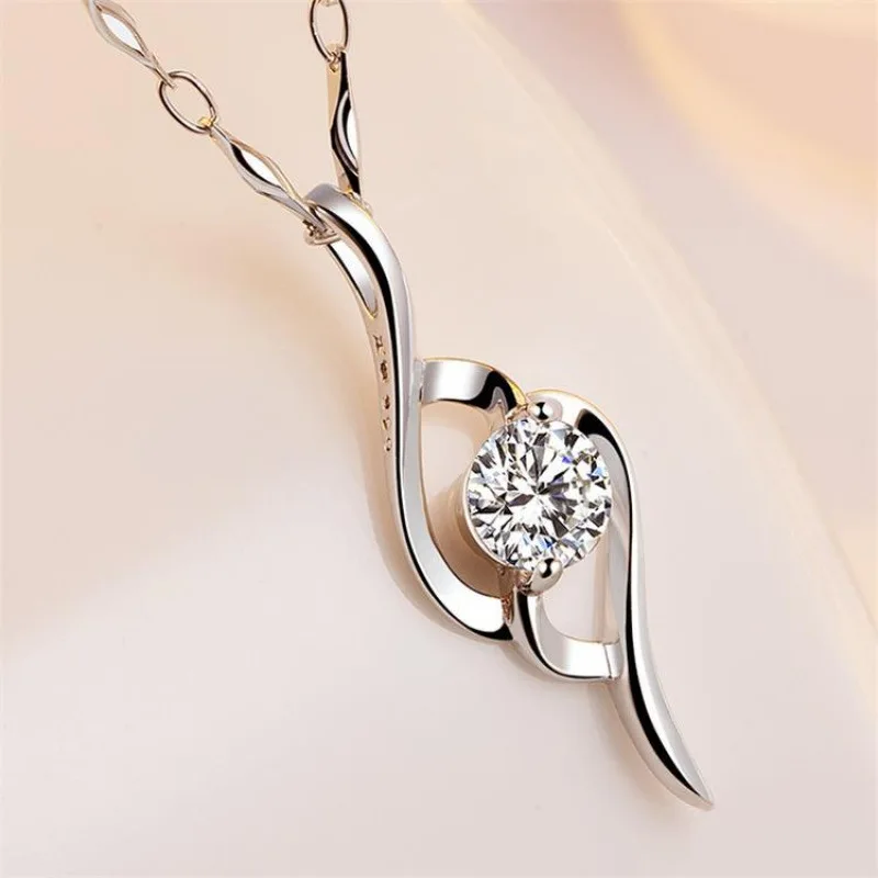 Cupid's Arrow Necklace Women's Elegant Pendant Korean Version Simple Women's Fashion OL Korean Silver-plated Pendant