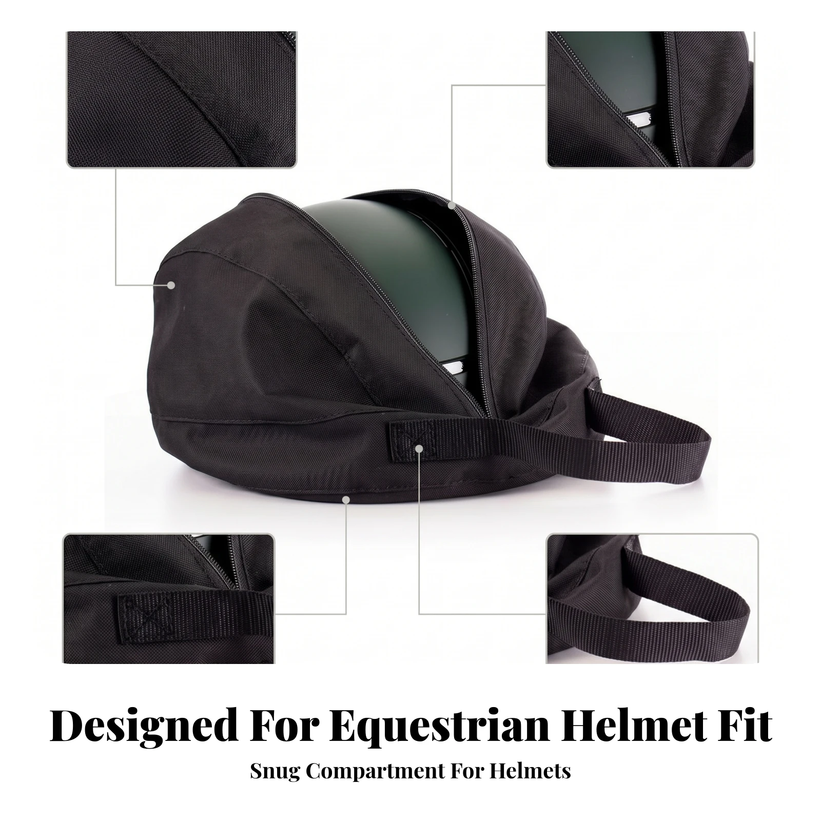 Helmet Carry Bag Dust Protection Easy to Clean Helmet Storage Bag Lightweight