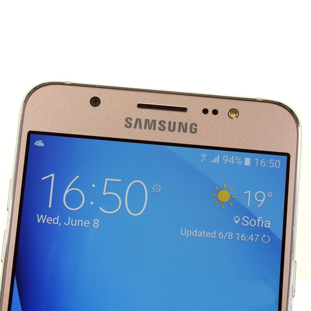 هاتف سامسونج جالاكسي J7 (2016) 4G الأصلي 5.5 بوصة J710F 2GB + 16GB بطاقة SIM مزدوجة رباعية النواة أندرويد LTE j7 الهاتف المحمول