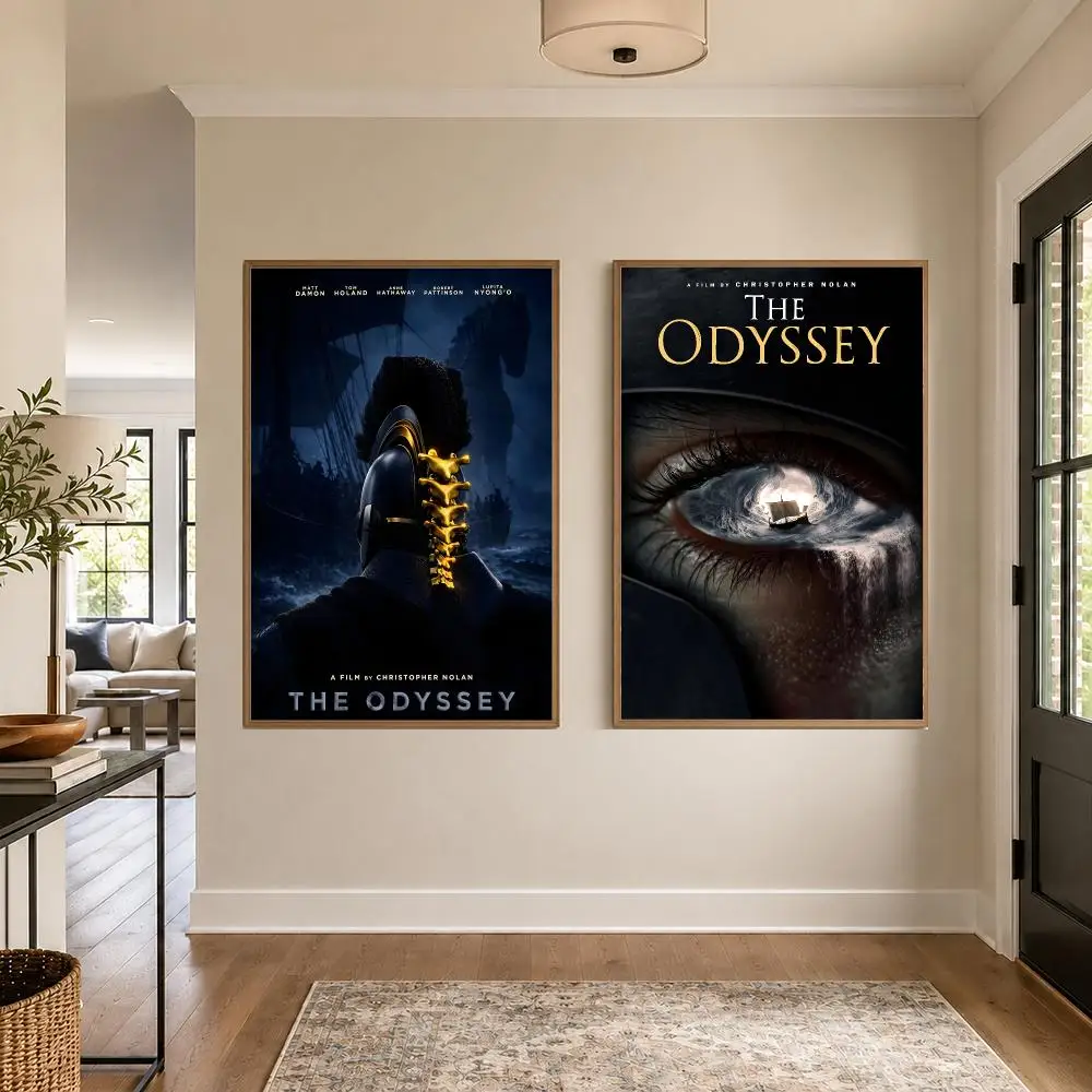 Novel T-The Odyssey Poster Graphic Wall Art Poster HD Waterproof PP Paper Print for Bedroom Living Room Office Decor Gift