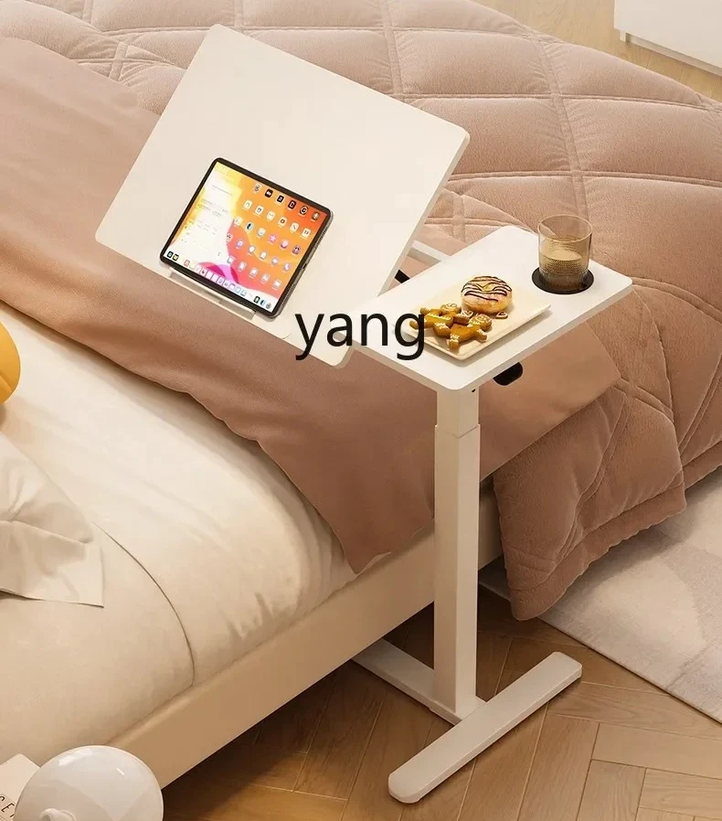 

LTT pneumatic lift bedside bedroom bedside writing desk removable folding small desk