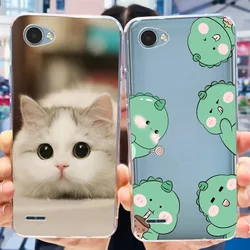 Cute Case For LG Q6 Q6+ Q6 Alpha X600K X600L X600S M700 Soft Silicone TPU Phone Back Cover For LG Q6 Plus Q 6 Q6a Cases Bumper