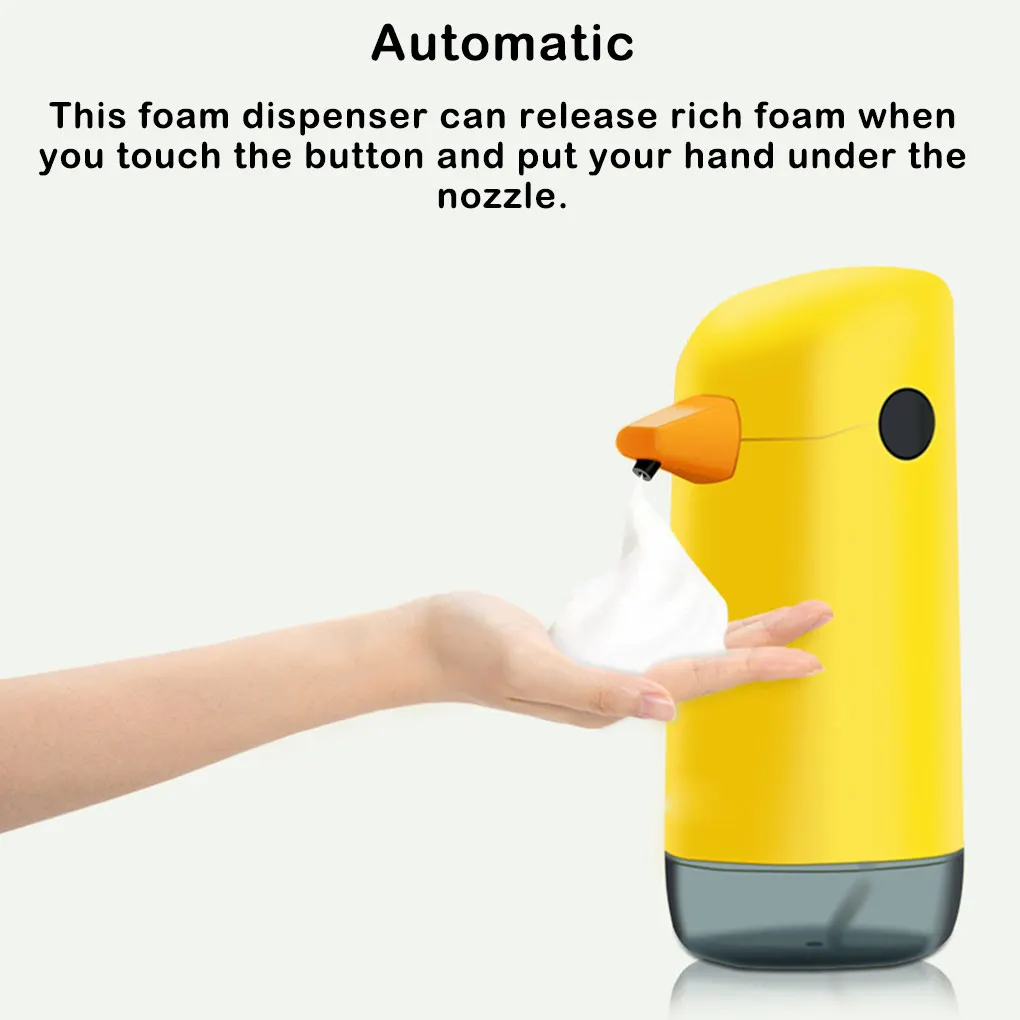 Children Automatic Induction Foam Dispenser Bathroom Contactless Hand Wash Machine Battery Operated Dispensing Device