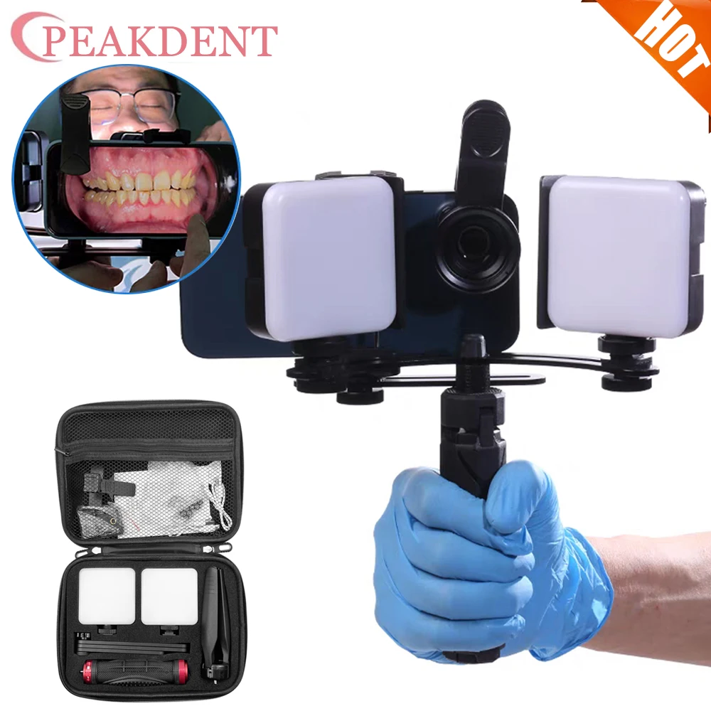 

Dental Photography Light Dental Mobile Photography LED Light Dental Oral Photography LED Lamp Oral Filling Flash Light Equipment