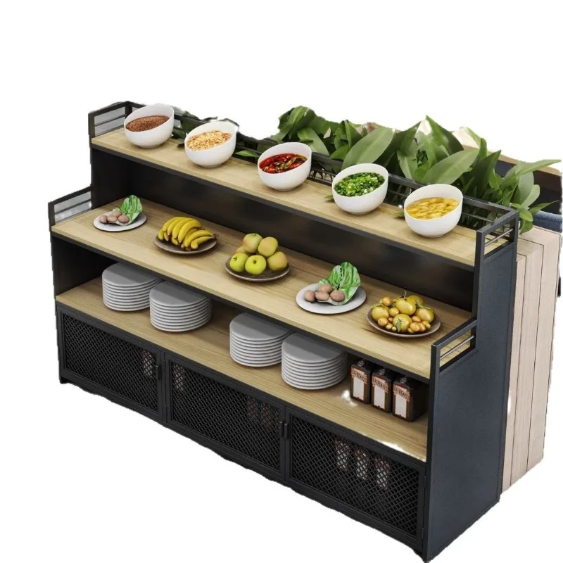 

Haidilao commercial restaurant sauce table storage rack hot pot restaurant same style