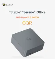 Beelink EQR6 6600H Mini PC AMD Ryzen 5 PRO 6600H 16G DDR5 4800MHz 500G SSD WiFi6 BT5.2 Desktop Gaming Company Work Computer