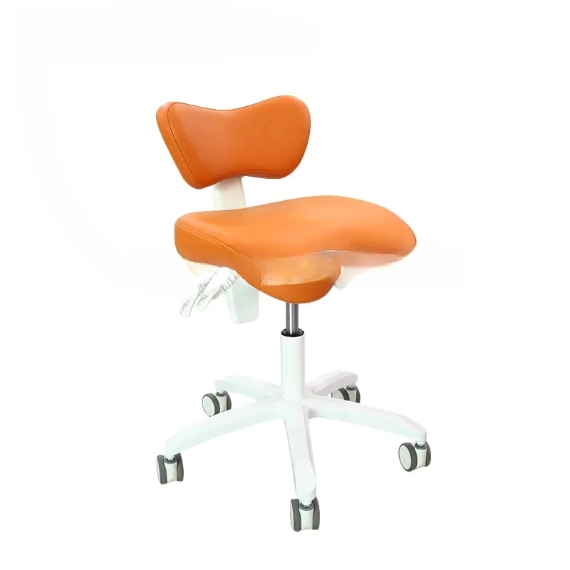 GreatLife Dental Stool Medical Ergonomic Pu Leather Armrest Luxury Colorful Height Adjustable Wheel Lifting Swivel Dentist Chair